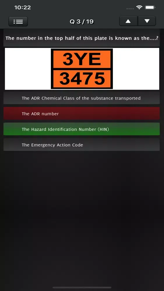 ADR QUIZ - Dangerous Goods স্ক্রিনশট