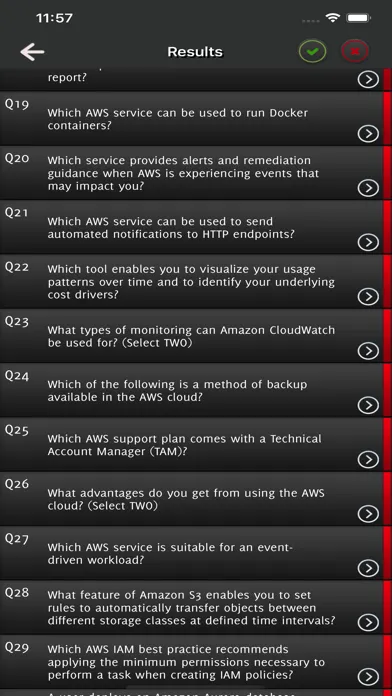 AWS Cloud Practitioner Exam স্ক্রিনশট