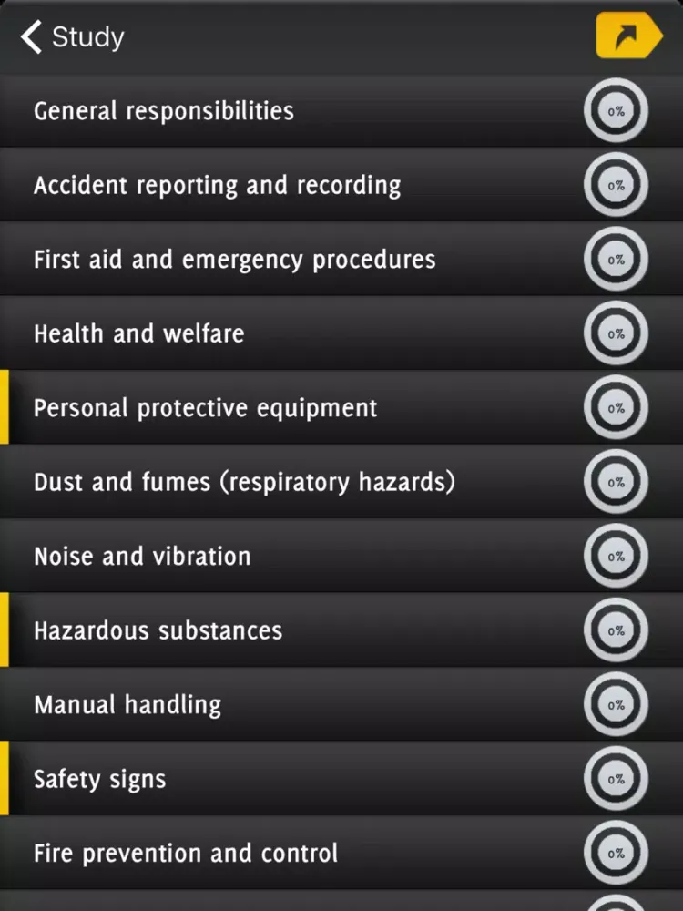 CITB MAP HS&E Test 2020 iPad  Screenshots