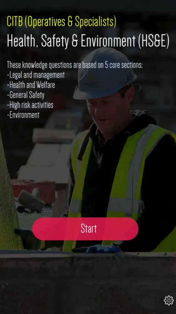 Zrzuty ekranu CITB-Operatives and Specialist