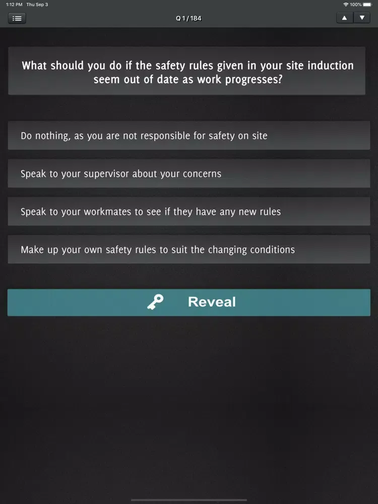 CSCS Test Revision 2020 iPad  Screenshots