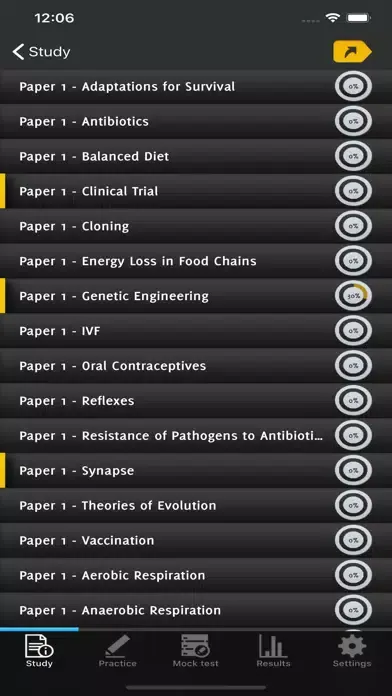 GCSE Biology Practice स्क्रीनशॉट