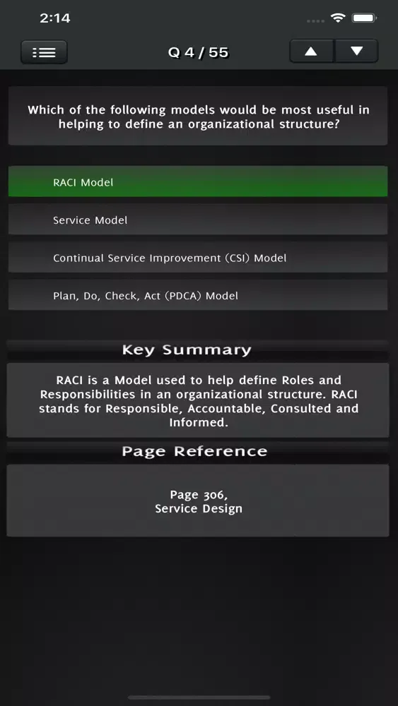ITIL v4 Exam Foundation应用截图
