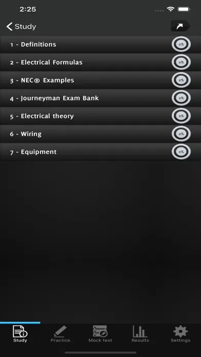Journeyman Electrician Exam -應用截圖