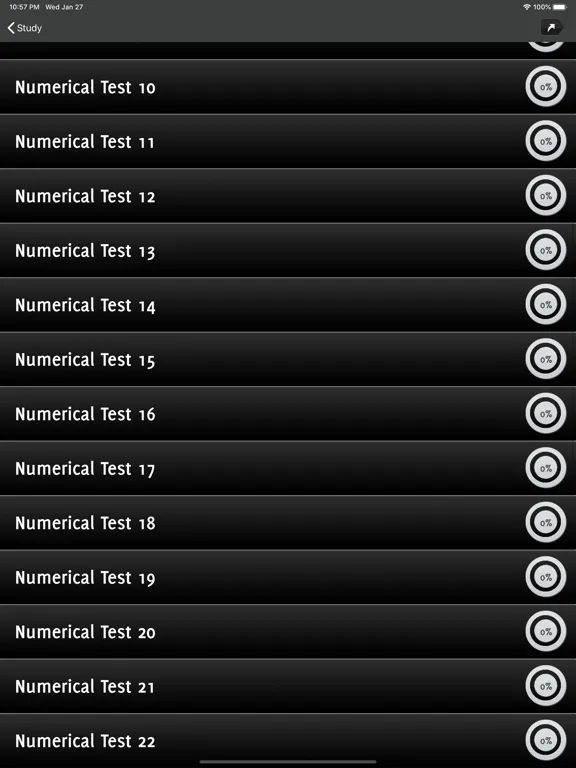 Numerical Reasoning Test iPad  Ekran Görüntüleri