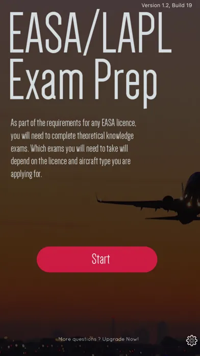 Zrzuty ekranu EASA Pilot Exam Prep (LAPL)