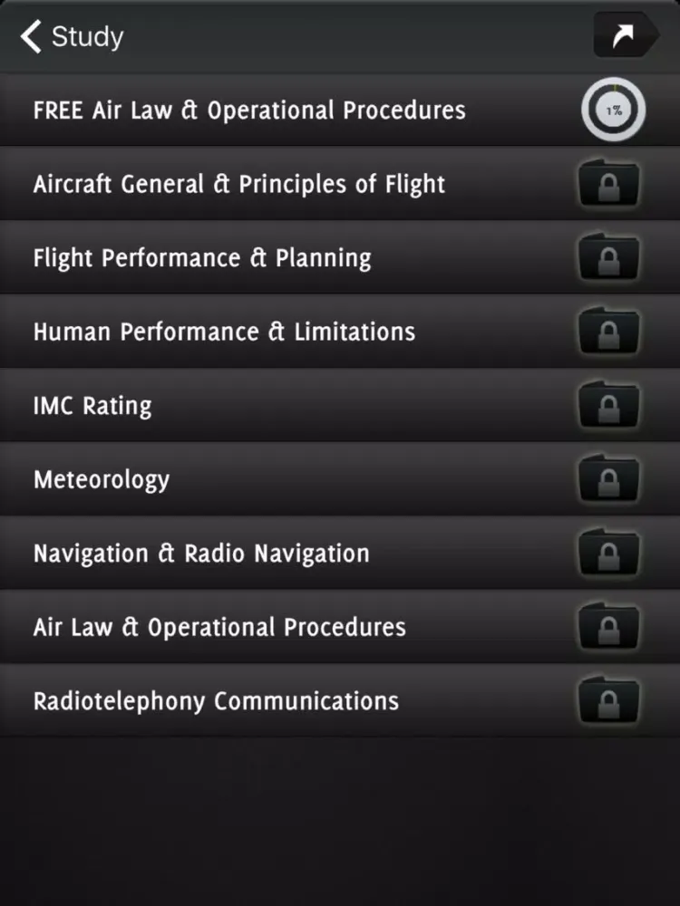PPL Canada Exams - Private Pilot Licence iPad 應用截圖