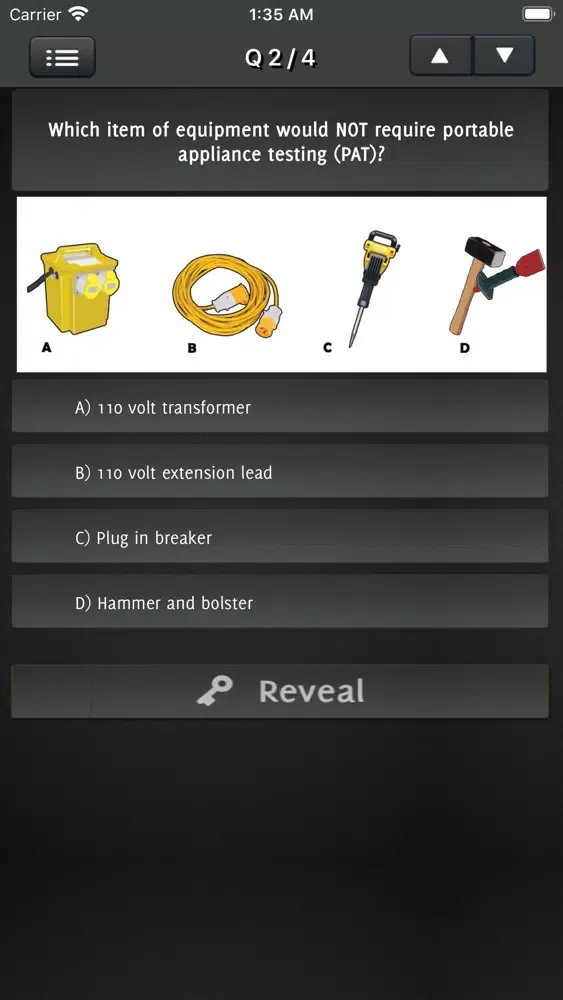 CSCS MAP Test Revision Ekran Görüntüleri