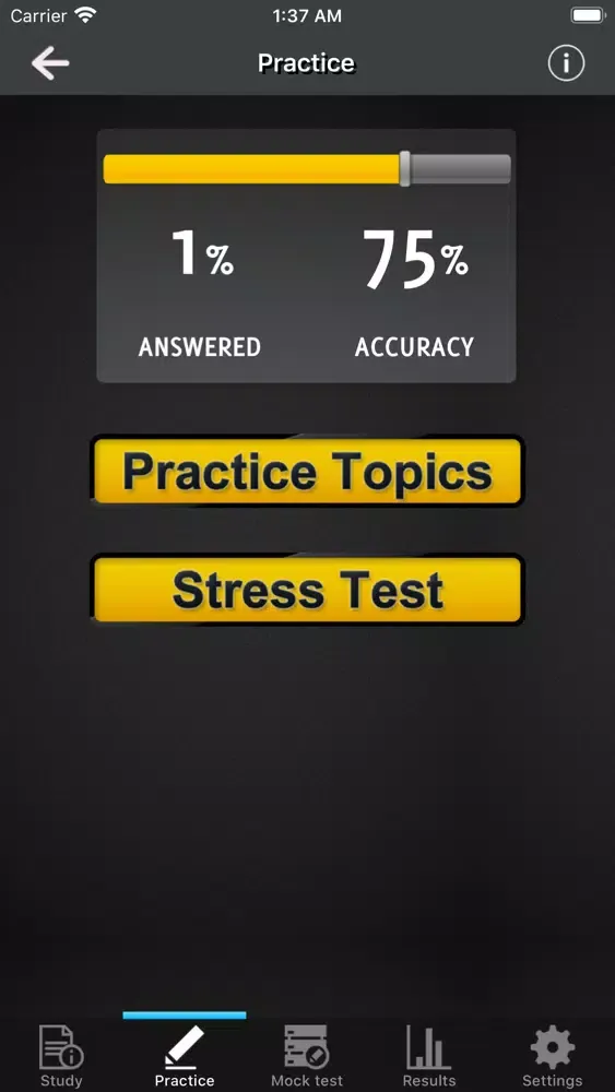 CSCS MAP Test Revision Ekran Görüntüleri