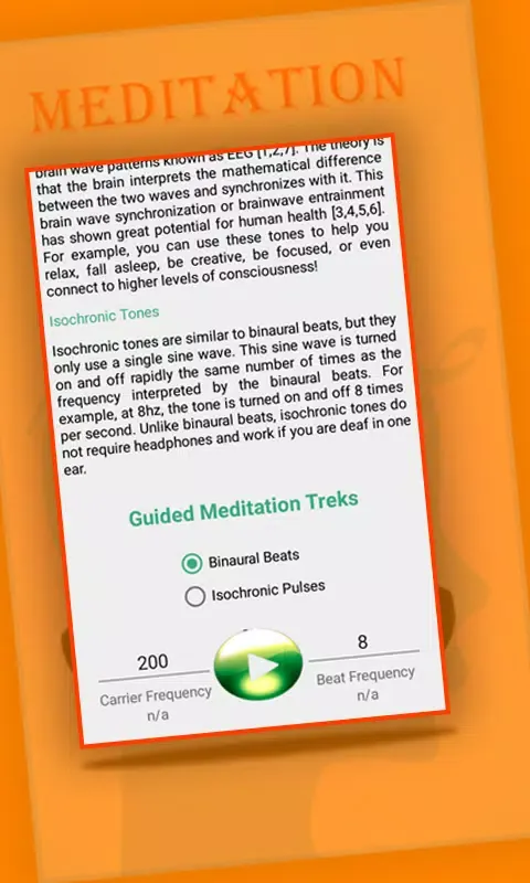 Screenshot di Meditation Beats