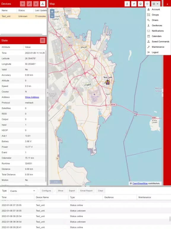 Screenshot di ATC Tracks iPad 
