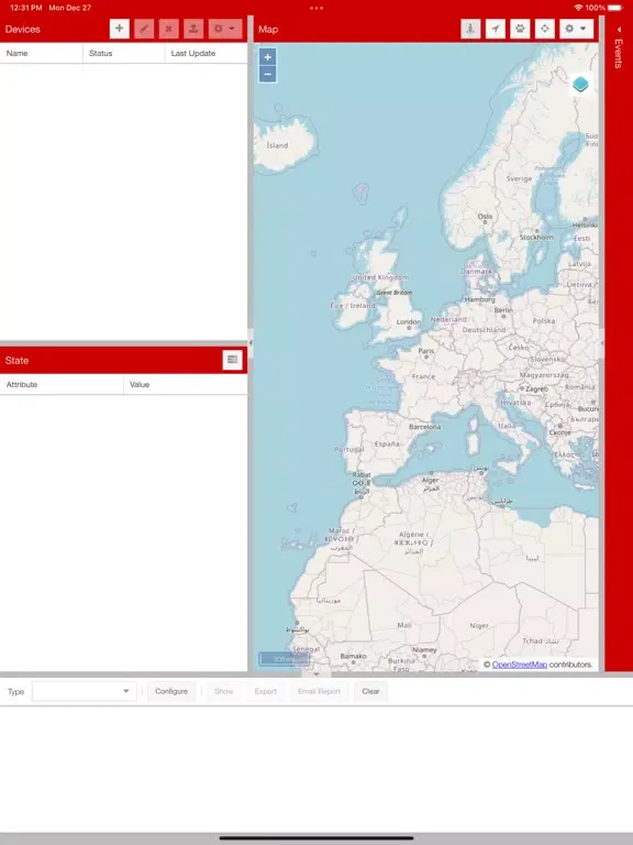 Screenshot di ATC Tracks iPad 