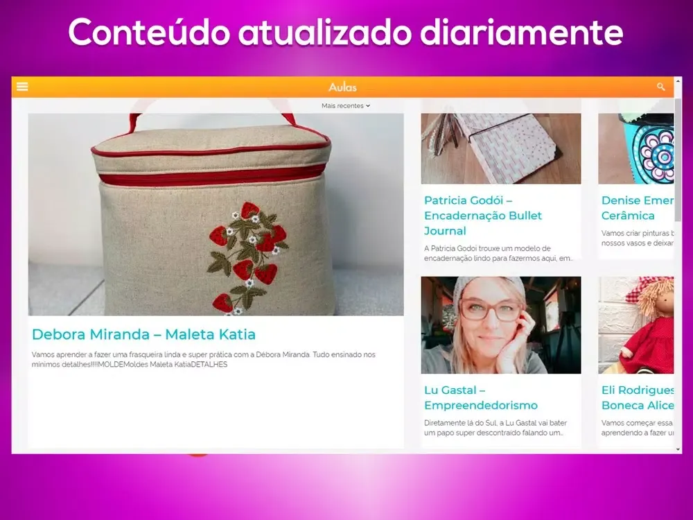 Captures d'écran de Ateliê na TV iPad 