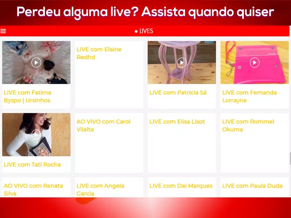 Captures d'écran de Ateliê na TV iPad 