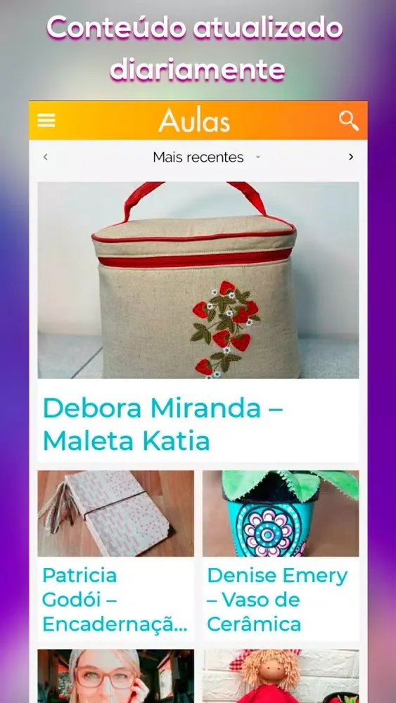 Captures d'écran de Ateliê na TV