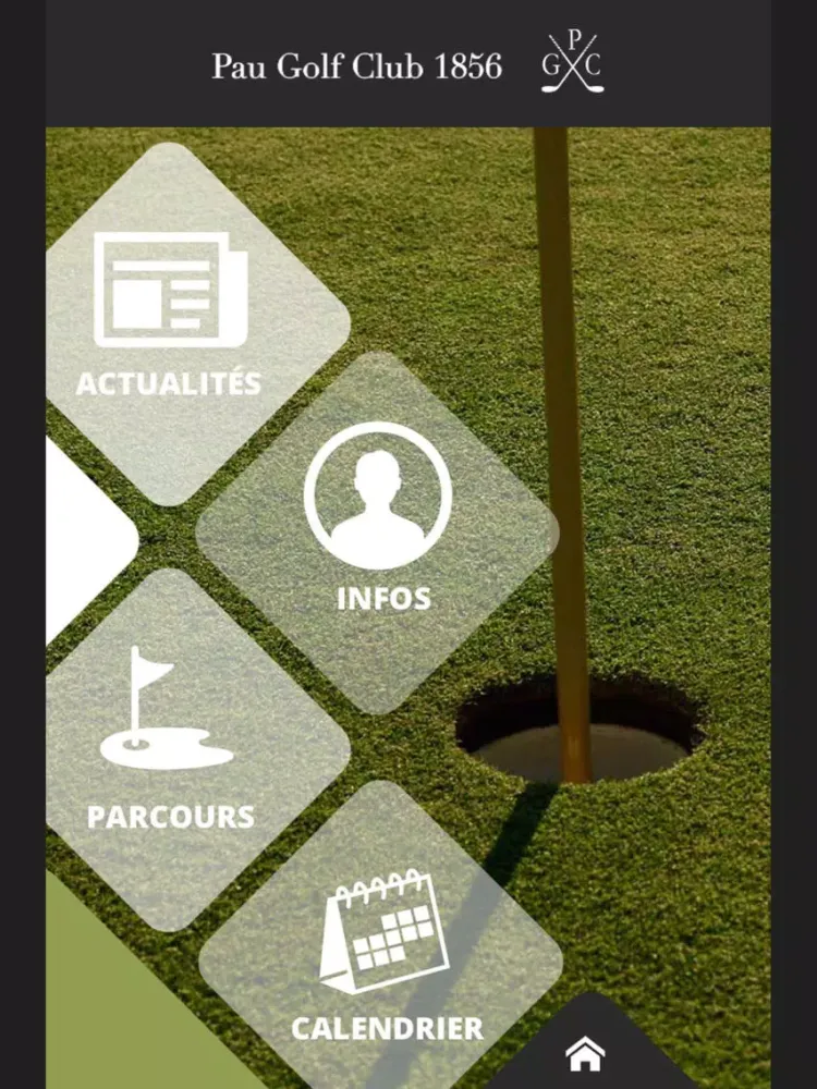 Pau Golf Club 1856 iPad 应用截图