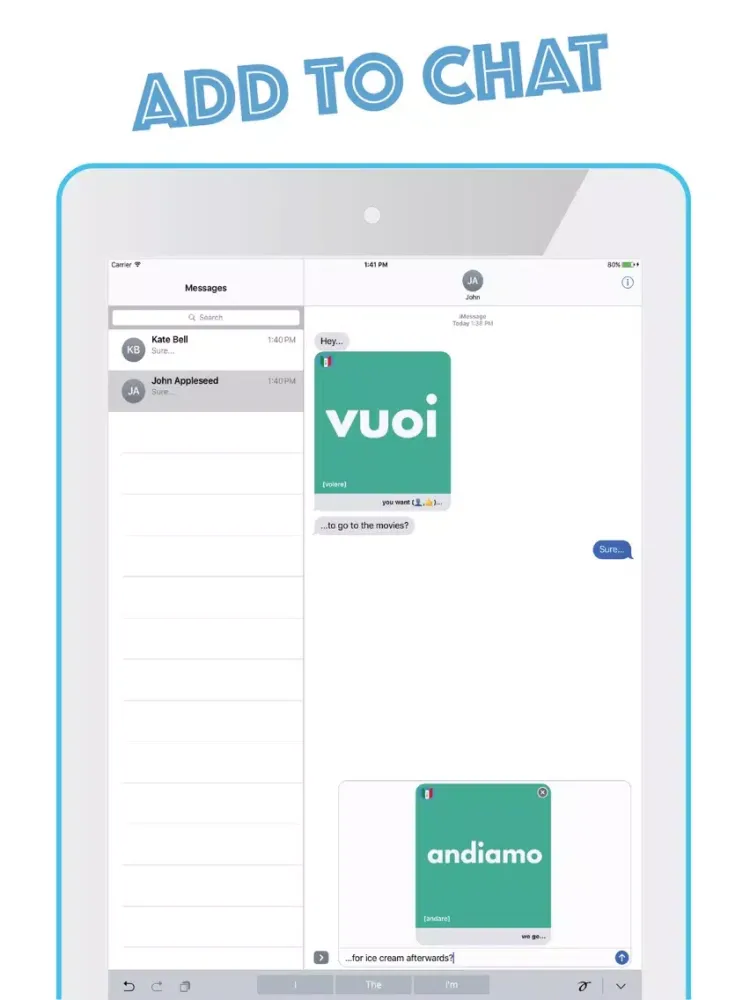 Zrzuty ekranu AKA Italian for Beginners iPad 