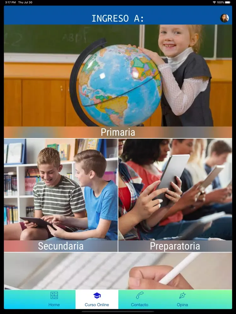 ภาพหน้าจอของ Master Upp iPad 