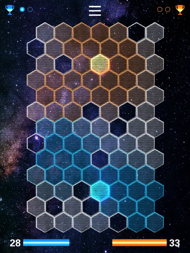 Tangkapan layar Hexpand iPad 