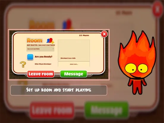 Capturas de pantalla de Fire and Water Online iPad 