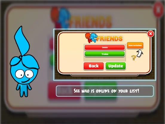 Capturas de pantalla de Fire and Water Online iPad 