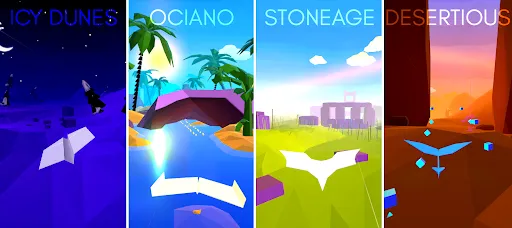 Paperly: Paper Plane Adventure Screenshots
