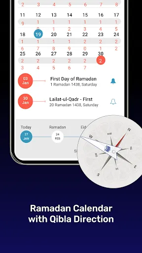 Ảnh chụp màn hình của Athan: Ramadan 2024 in USA