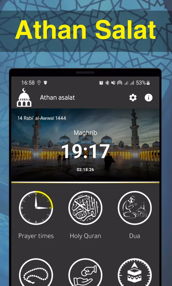Athan A Salat: Prayer Times Screenshots