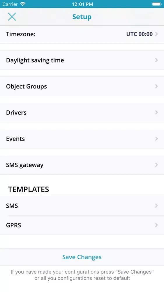 ATHAR Telematics應用截圖