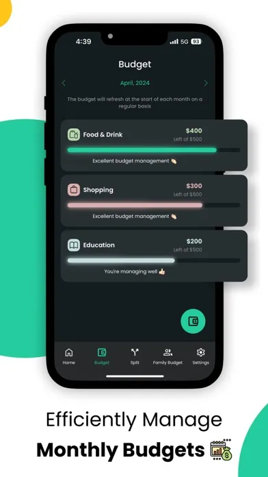 My Budget: Expense Tracker Screenshots