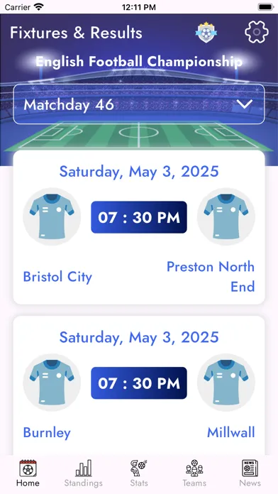 EFL Football Championship Live Screenshots