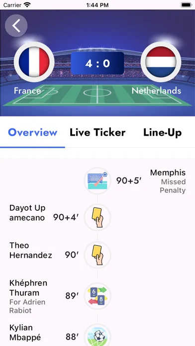 Football League Of French سکرین شاٹس