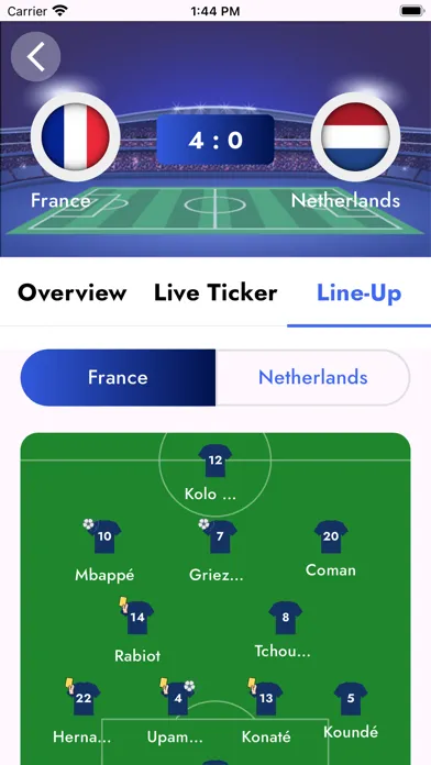 Football League Of French سکرین شاٹس