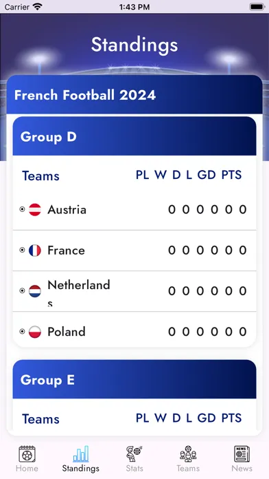 Football League Of French سکرین شاٹس