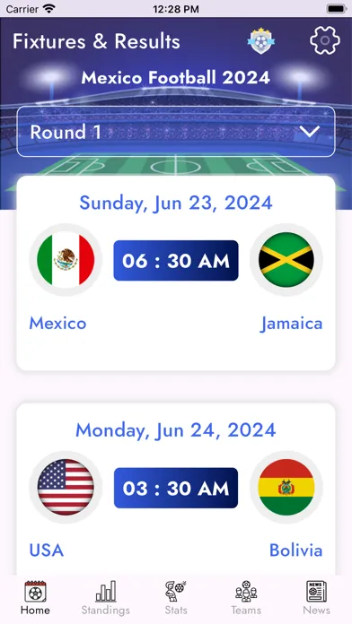 Football League Of Mexico應用截圖