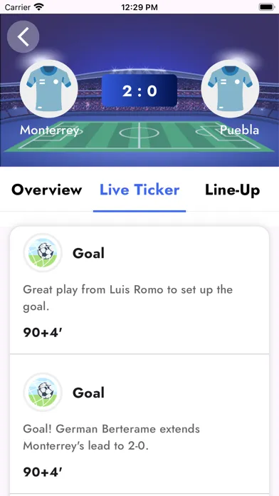 Football League Of Mexico應用截圖