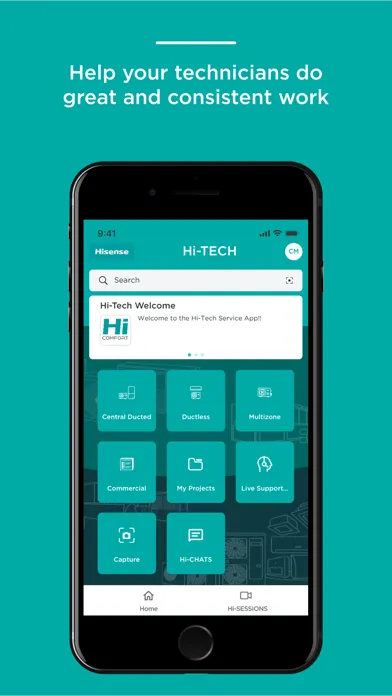 Hisense Comfort Hi-TECH স্ক্রিনশট