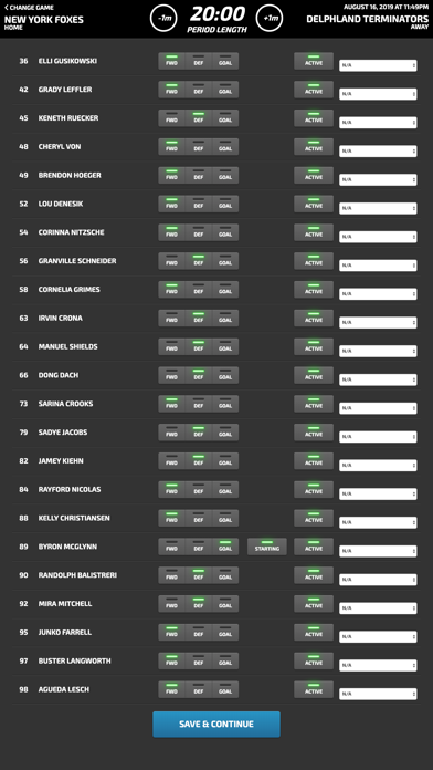ภาพหน้าจอของ Athletic Performance Insight