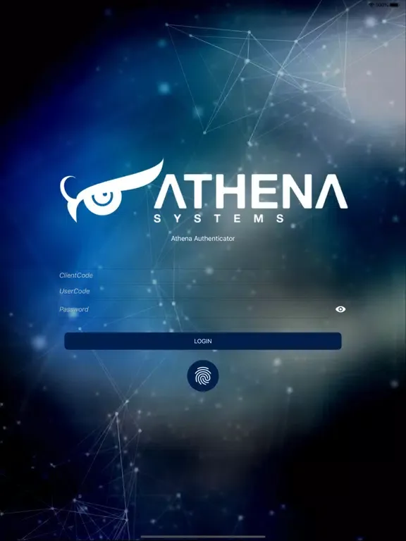 Athena Authenticator iPad  স্ক্রিনশট