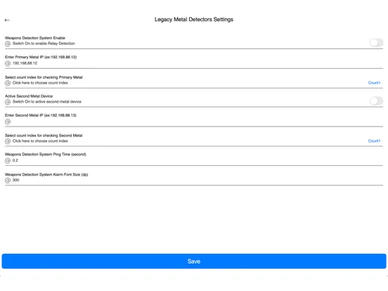 Скриншоты Weapons Detection System iPad 