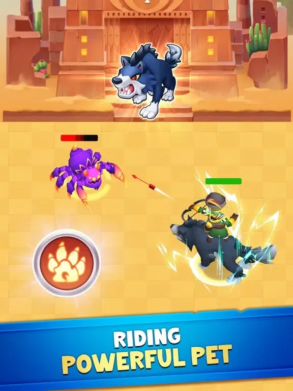 Zrzuty ekranu Archery Legends: Dungeon Raid iPad 