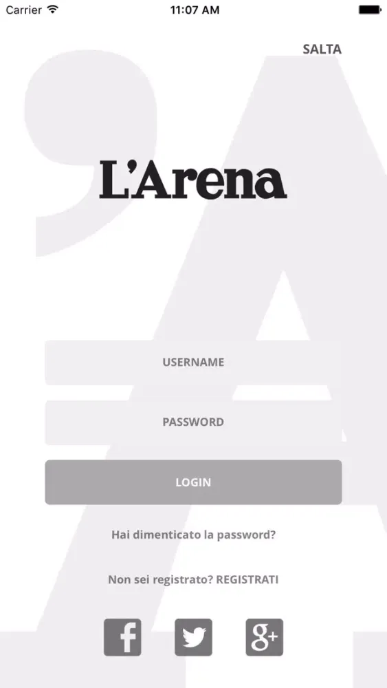 Captures d'écran de L'Arena.it