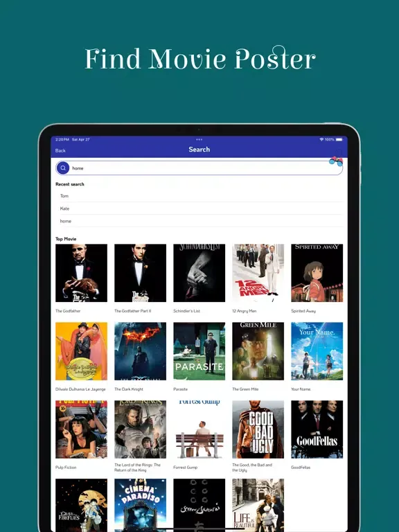 3movies: AI Handpicked For You iPad  Screenshots
