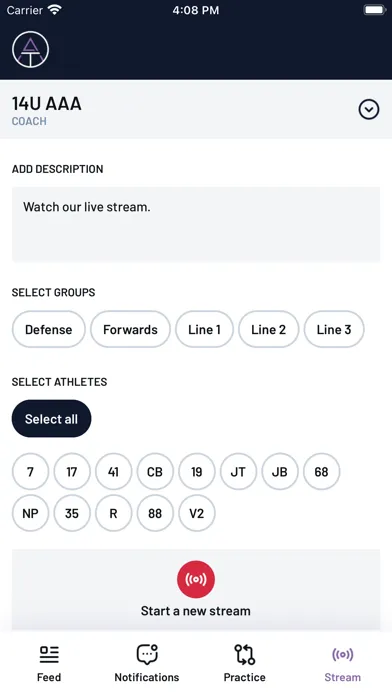 Athlete Tracker Pro スクリーンショット