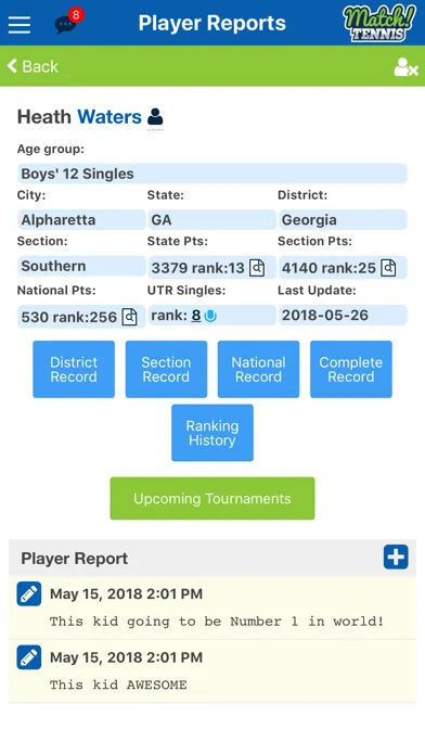 Capturas de pantalla de Match! Tennis App