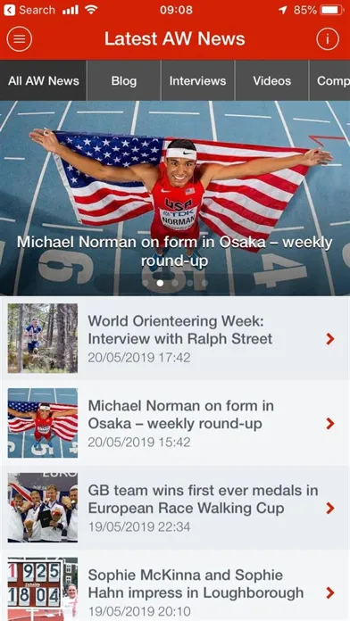 AW - Athletics Weekly应用截图