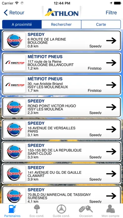 Capturas de pantalla de Athlon Car Lease France