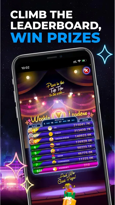 Captures d'écran de Stardust Social Casino