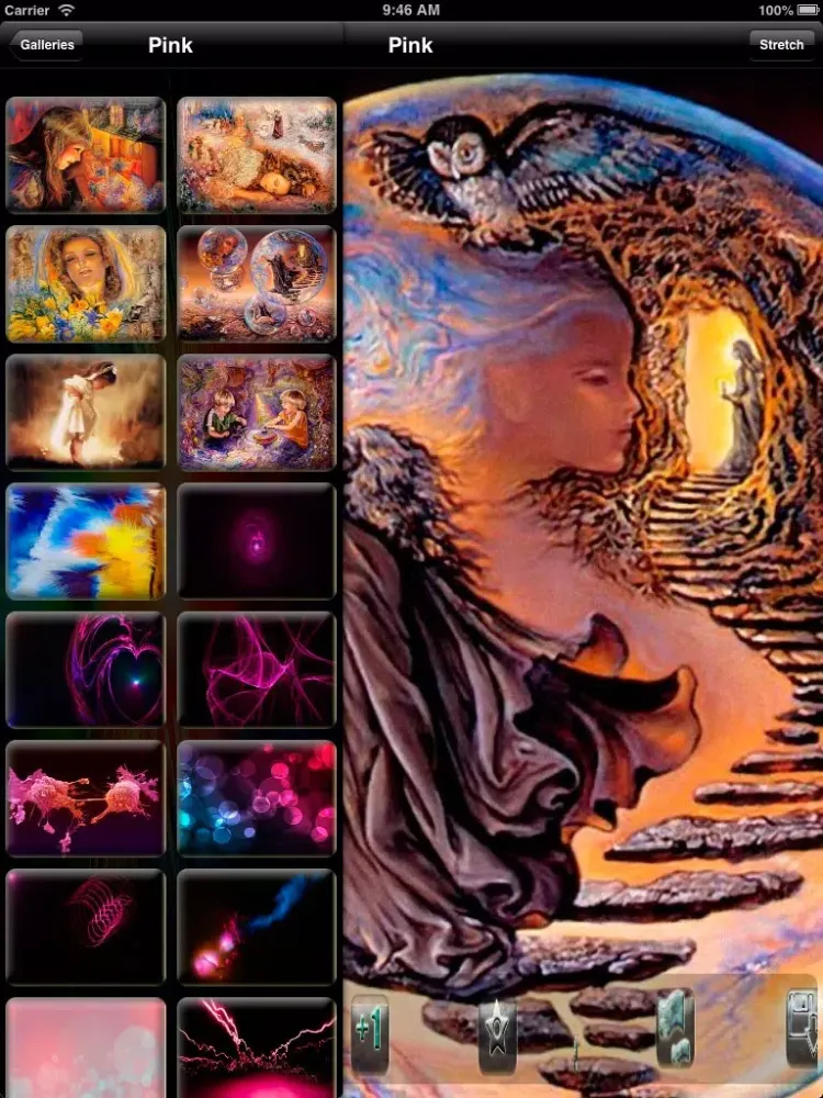 Abstract Art Wallpapers iPad 应用截图