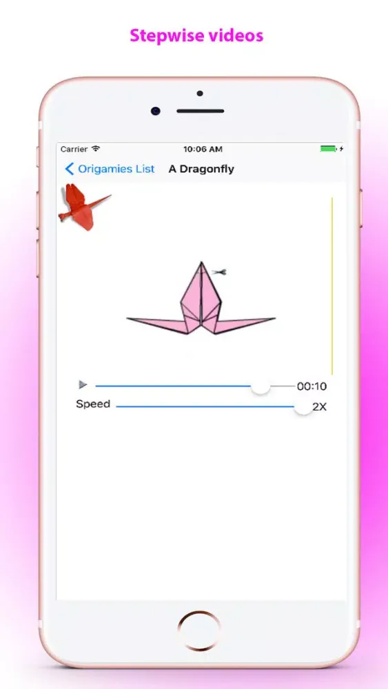 Capturas de pantalla de Origami Instructions